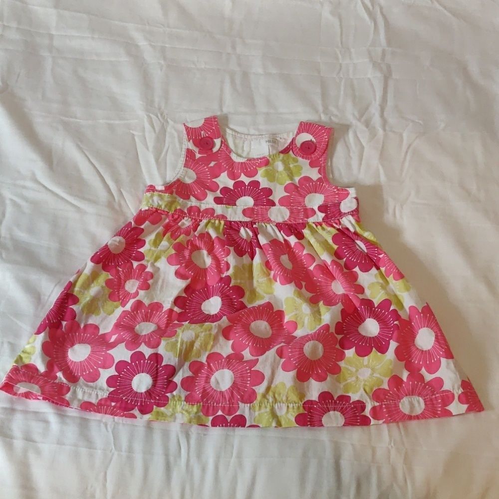 H&M‎ Pretty in Pink Floral Print Summer Dress